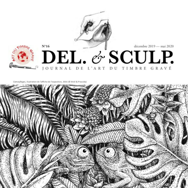 Couverture Del. & Sculp. N° 16 décembre 2019 - mai 2020